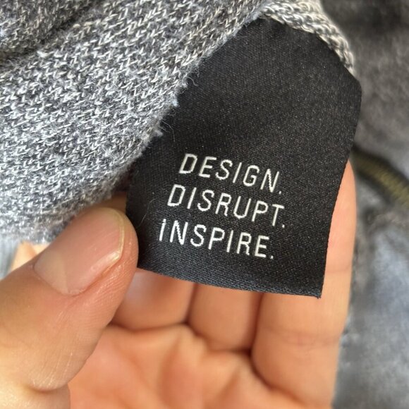 Oakley Sweater Gray Performance Hoodie Full Zip Knit Sweatshirt Men's S Outdoors - Picture 12 of 15